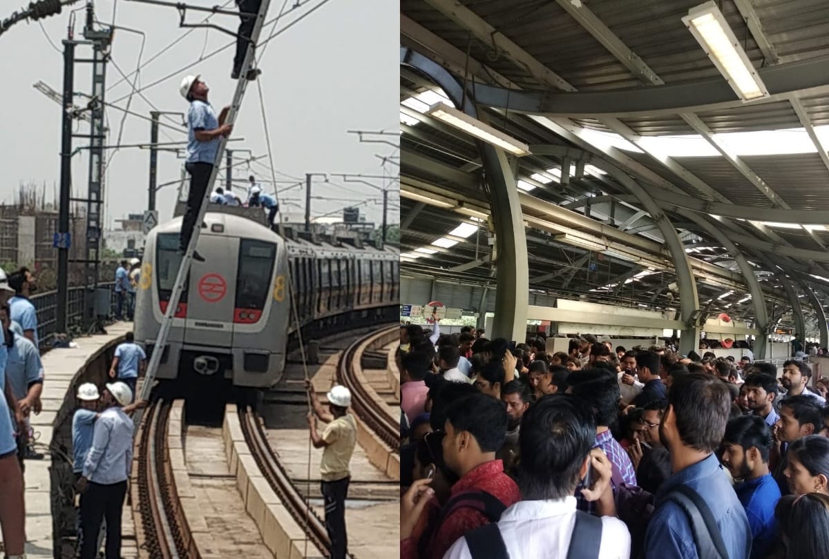 Technical fault on Delhi metro red line service