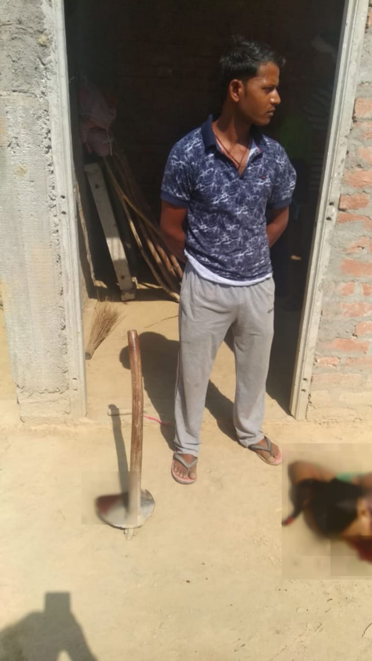 husband killed his wife for cast vote to bjp in ghazipur