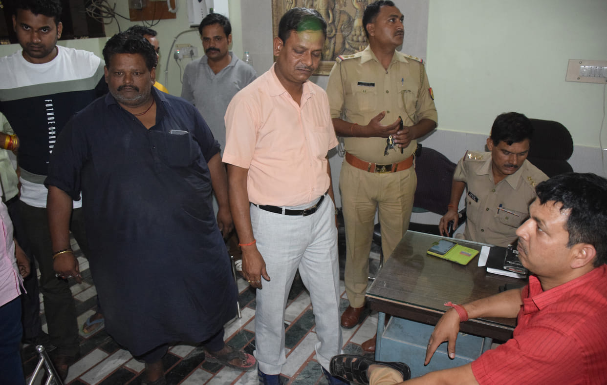 Hidden camera inside girls' hostels in Prayagraj