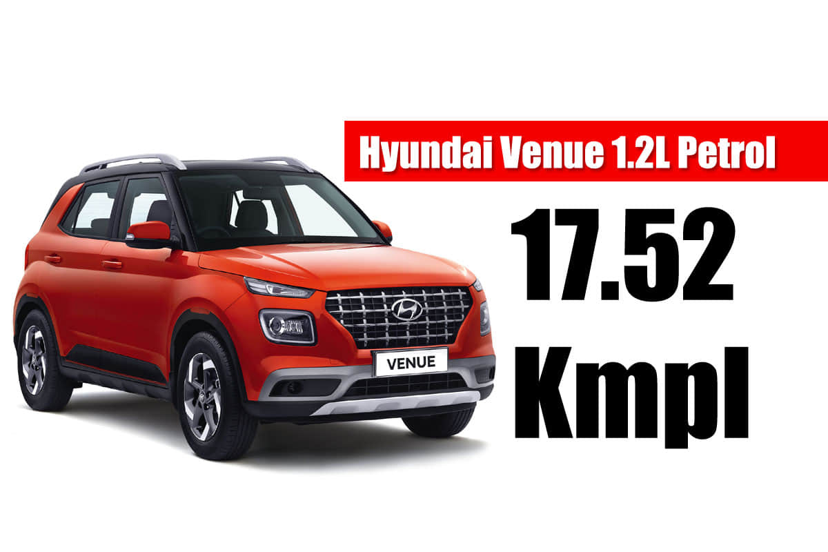 Hyundai Venue Engine and mileages details with variants