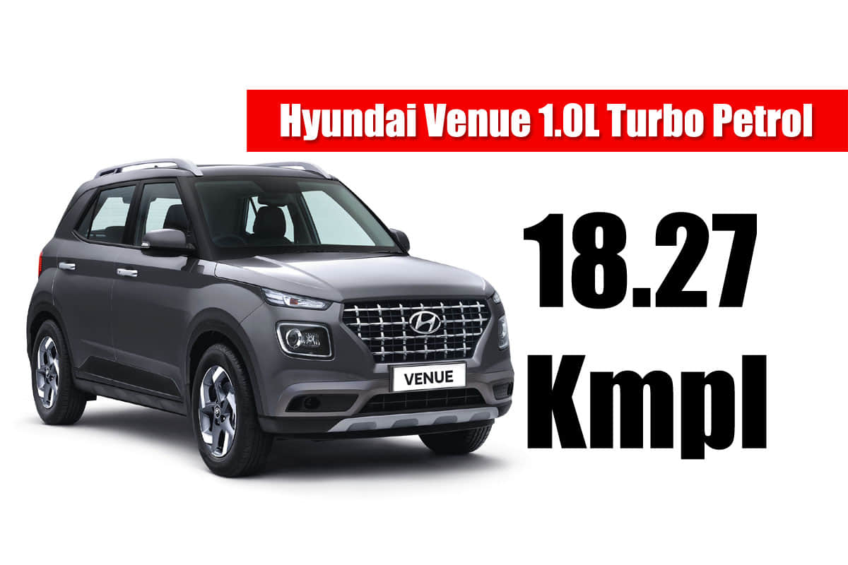 Hyundai Venue Engine and mileages details with variants