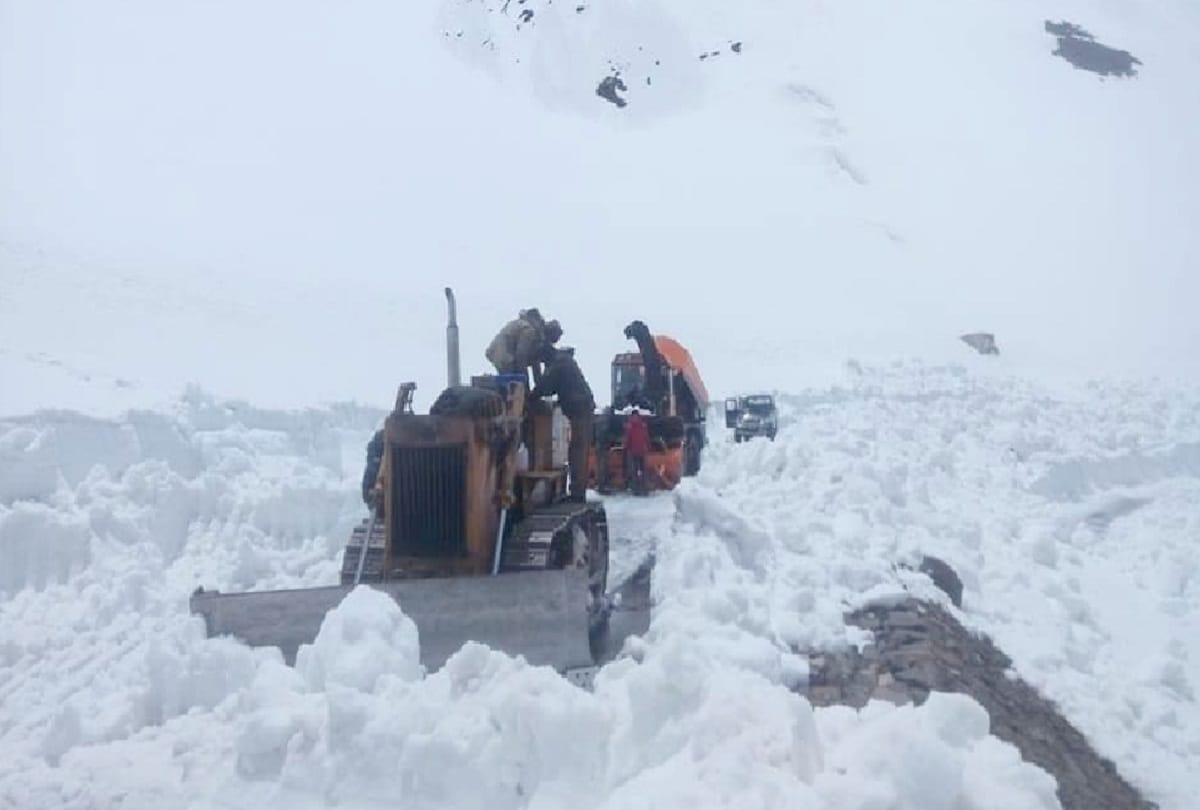 Manali-Leh route will be open in the first week of June