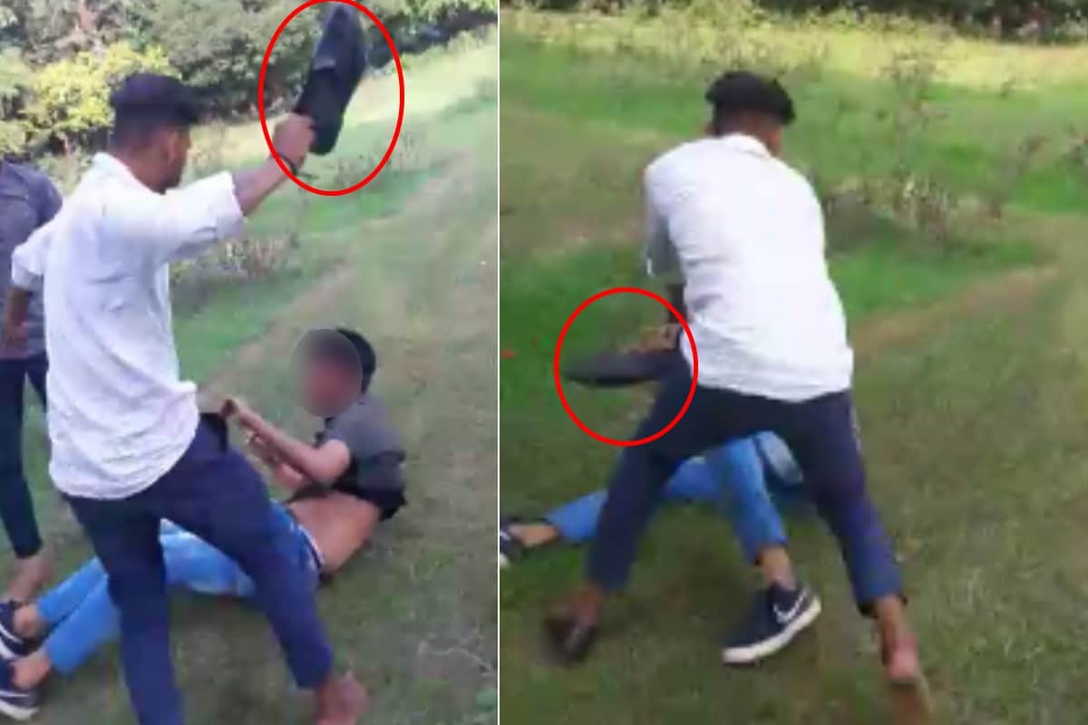 inspector son in Meerut beaten a teenager brutally with baseball bat,video gone viral
