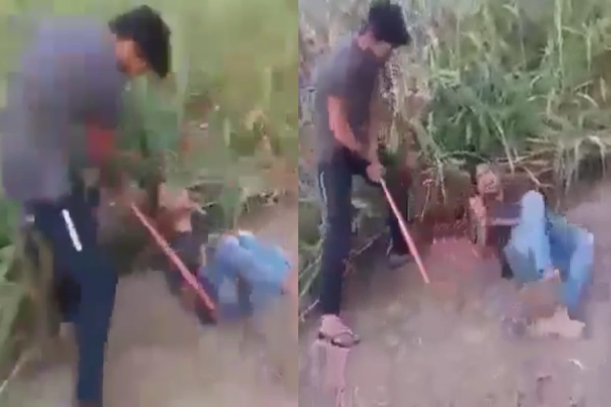 inspector son in Meerut beaten a teenager brutally with baseball bat,video gone viral