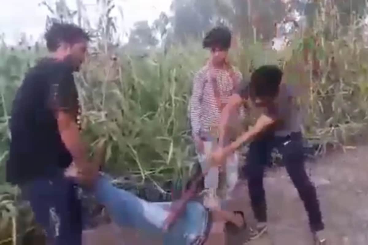 inspector son in Meerut beaten a teenager brutally with baseball bat,video gone viral