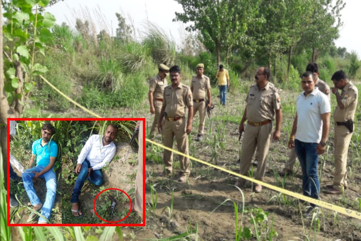two badmash arrested in Police encounter in Muzaffarnagar