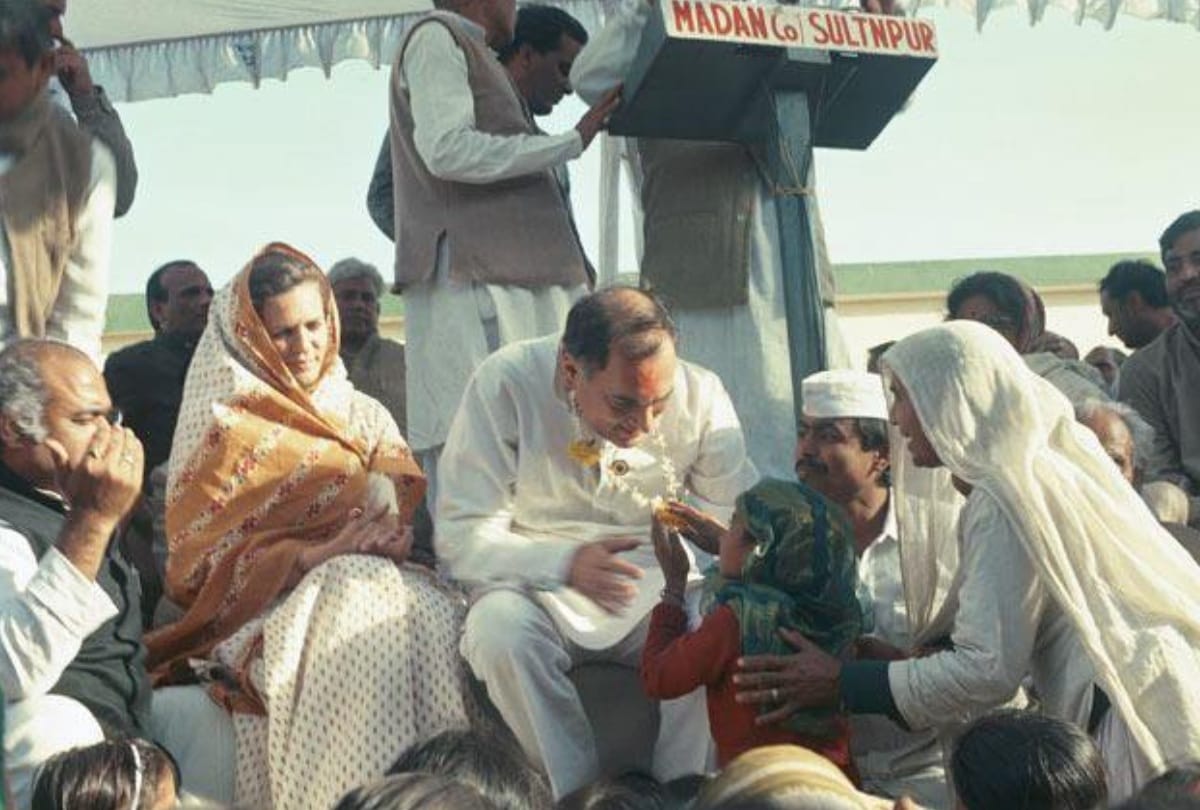 rajiv gandhi death anniversary see his life in unseen photos how he became pm from pilot