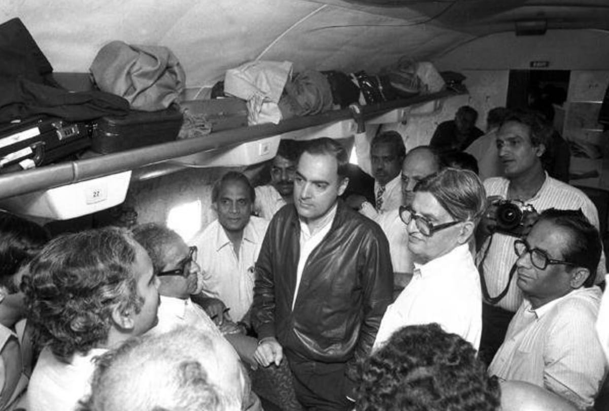 rajiv gandhi death anniversary see his life in unseen photos how he became pm from pilot