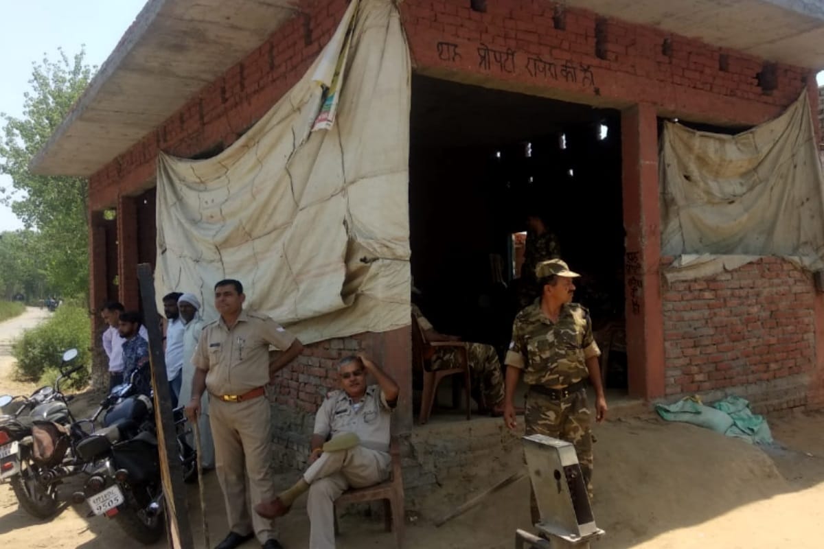 ethnic conflict in Saharanpur, fierce fighting and firing, police force deployed