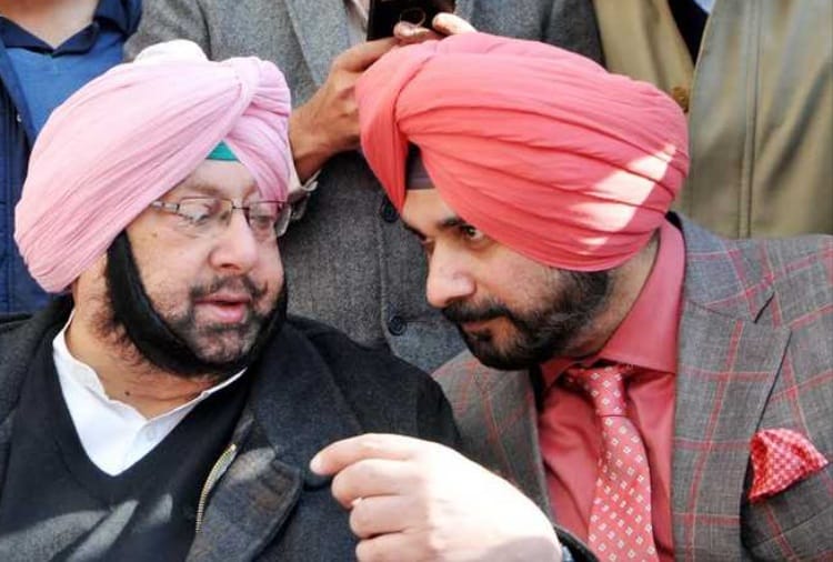 Lok Sabha Elections 2019, Clash in Navjot Sidhu and Captain Amrinder Singh of Congress