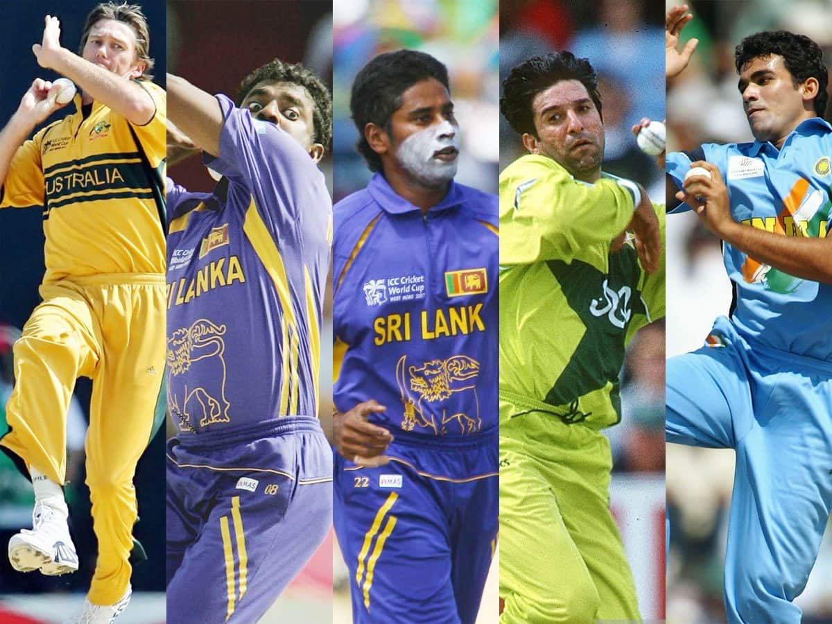 Top five wicket-takers in World Cup history