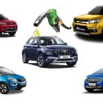 Hyundai venue vs XUV300 Vs Ecosport Vs Nexon Vs Vitara Brezza Mileage compare