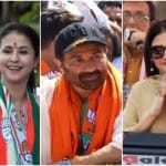 उर्मिला मातोंडकर-सनी देओल-नुसरत जहां