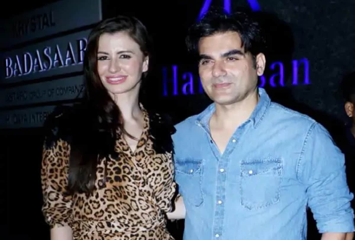 Arbaaz Khan missed Salman Khan film Bharat screening spotted Bandra with girlfriend Georgia Andriani