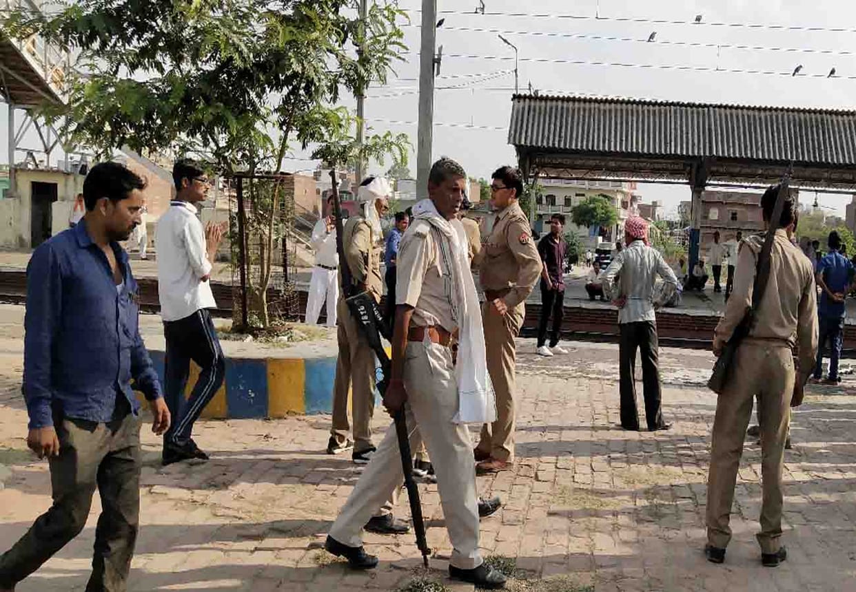 Divyang died due to gambling of goods train