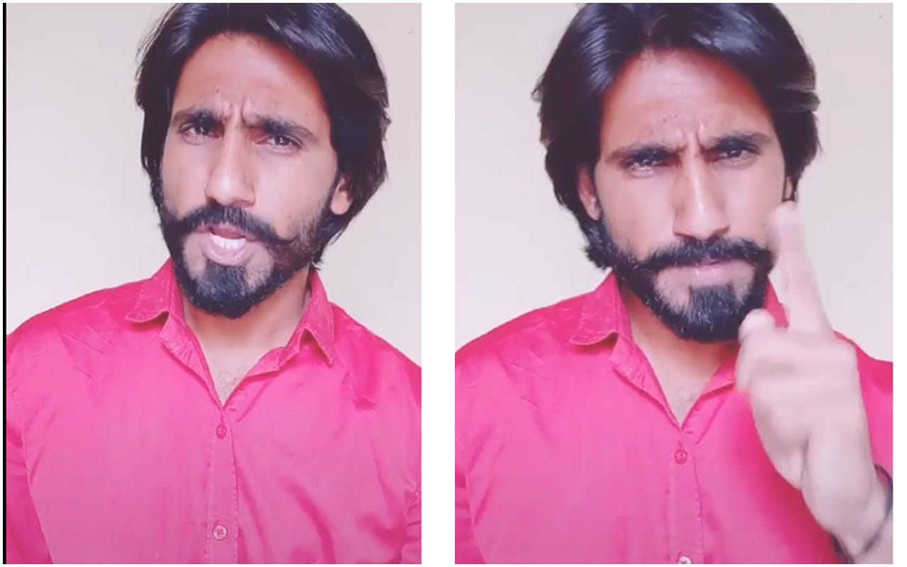 TikTok These hilarious videos of a TikTok couple romancing to Bollywood