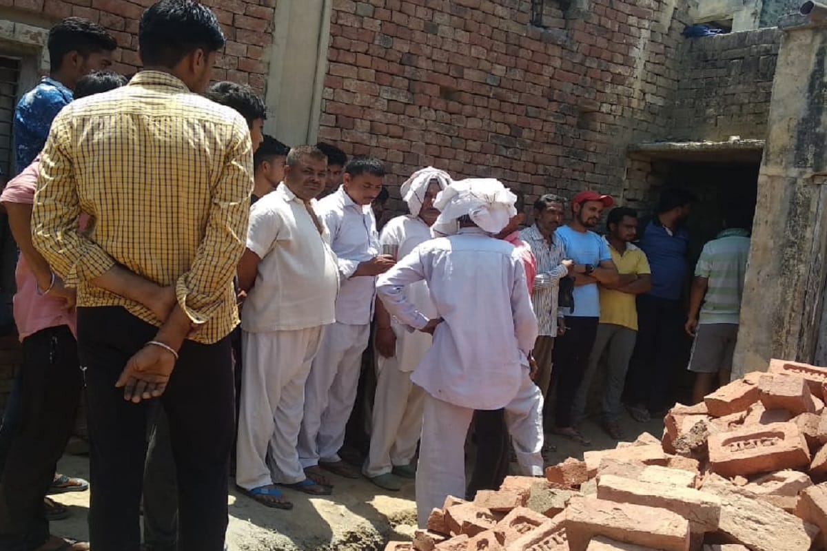 Brother and sister died after drowning in the pond at Saharanpur