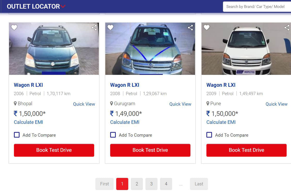 Buy maruti alto at rs 80000 from true value Mahindra first choice and droom