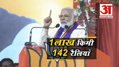 LOK SABHA ELECTION RESULT 2019 PM MODI DONE 142 RALLY