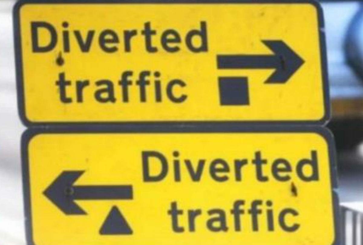 route diversion in lucknow on bakrid