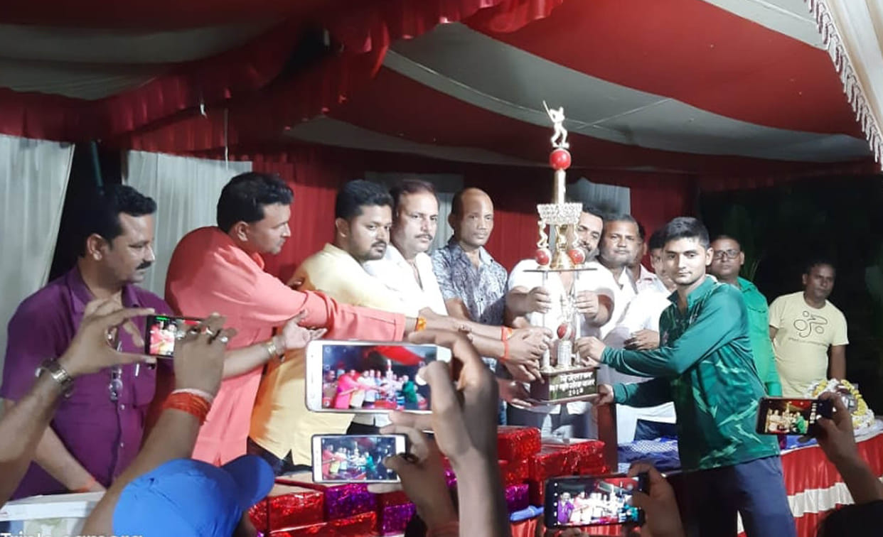 नाइट दुक्की क्रिकेट प्रतियोगिता में सिवान बनी विजेता