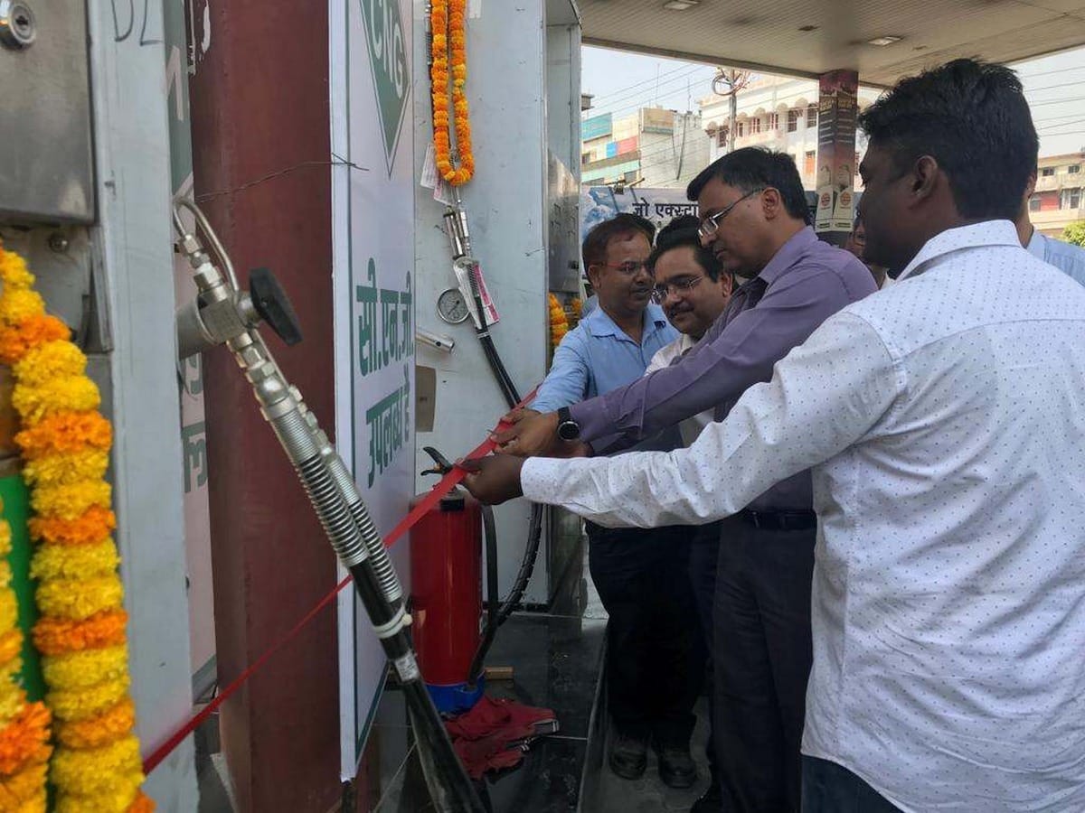 GAIL India CNG station in Sigra Varanasi