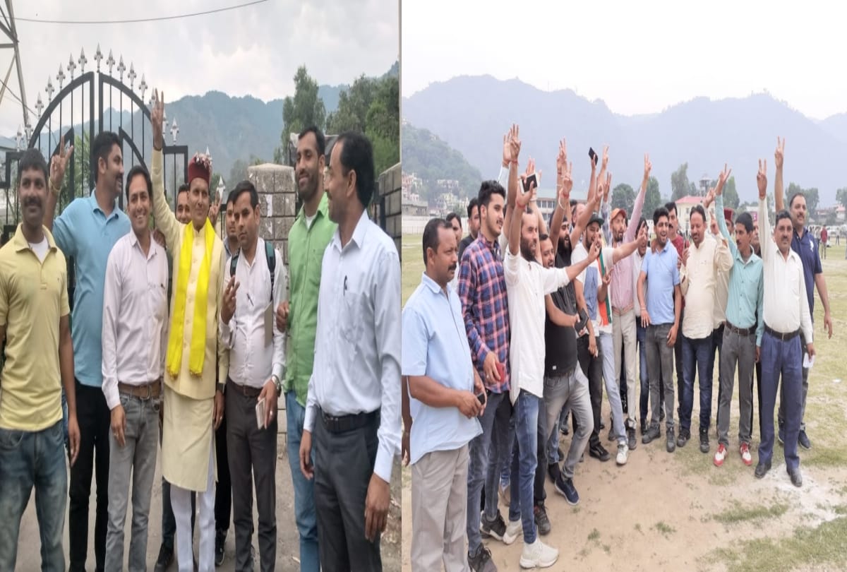himachal pradesh election result #India 2019: BJP workers celebration in Himachal after trands