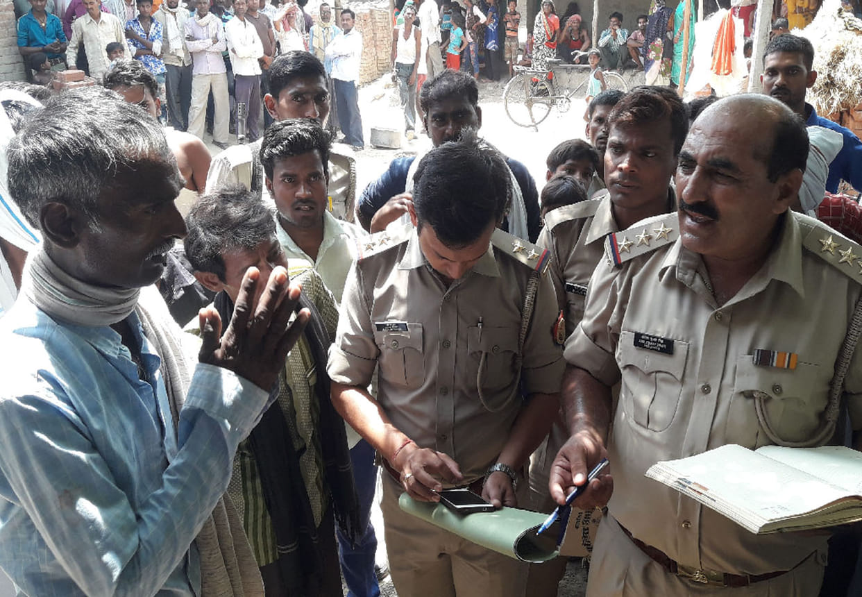 husband brutally murdered wife in unnao