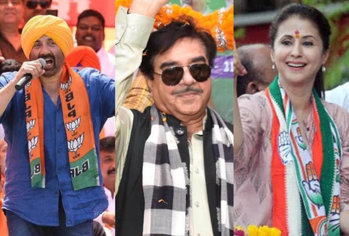 lok sabha election these 20 film stars seat result sunny deol shatrughan sinha urmila matondkar