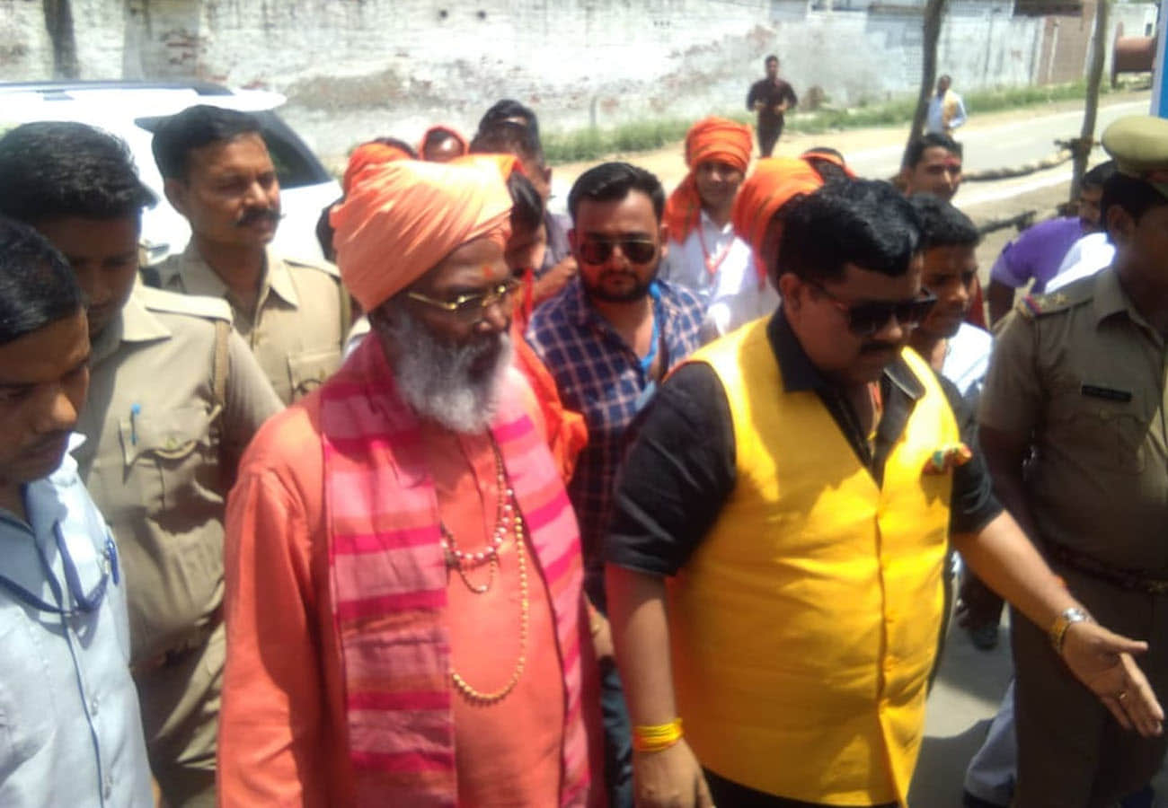 Sakshi Maharaj get angry looking at certificate of victory in lok sabha election 2019