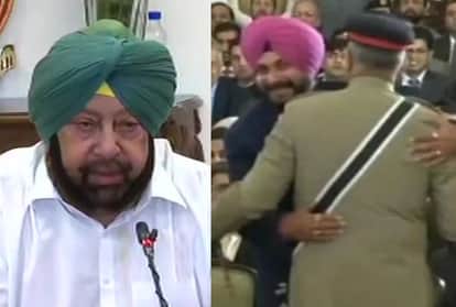 कैप्टन अमरिंदर सिंह, नवजोत सिद्धू