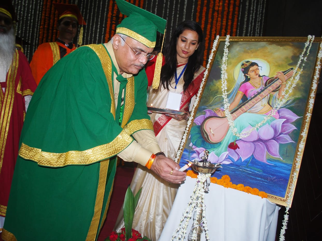 mangalayatan university Dr. Sahasrabuddhe said Private University can improve the state of education
