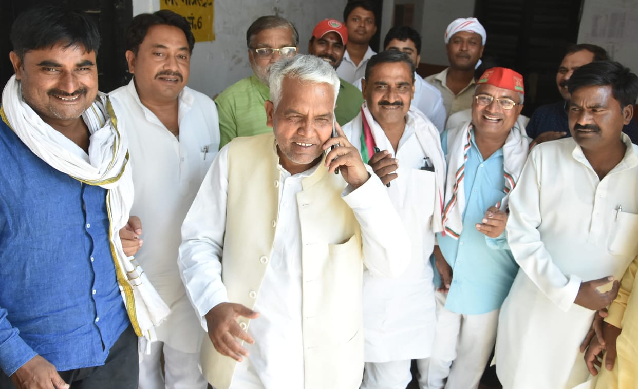 Pahadari in Prayagraj put in a day in Mundera camp