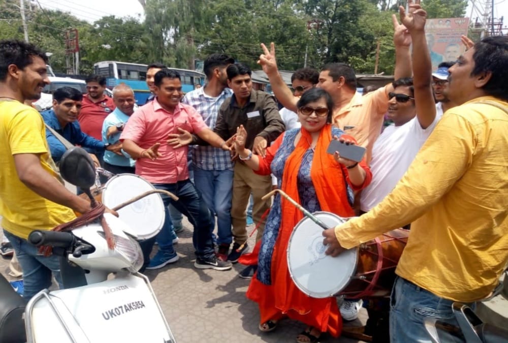 Uttarakhand Lok Sabha Election 2019 Result Bjp leaders celebrations photos
