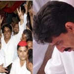 बसपा प्रत्याशी मलूक नागर, इमरान मसूद दाएं