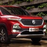 MG Hector Red Front