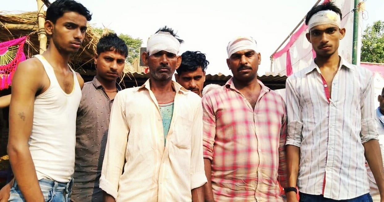आर्केस्ट्रा में मारपीट, लड़की के पिता समेत सात घायल