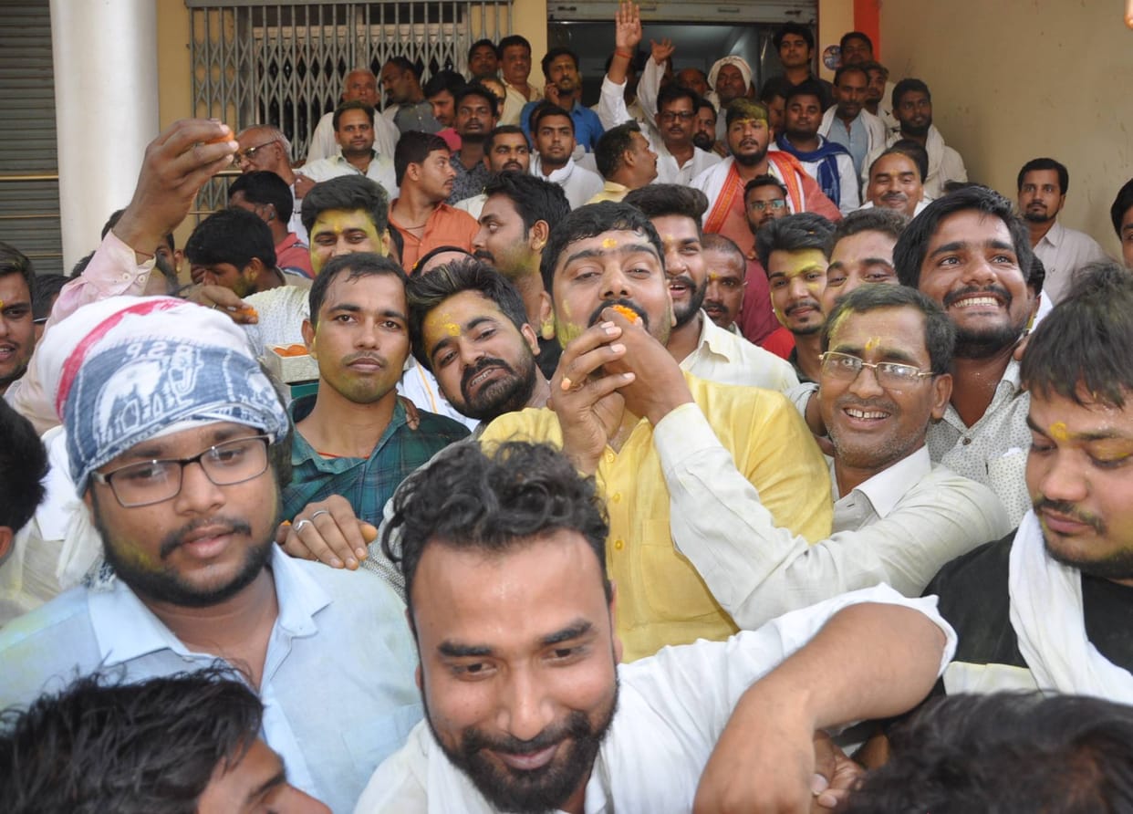 Atul Roy won 1.22 lakh votes