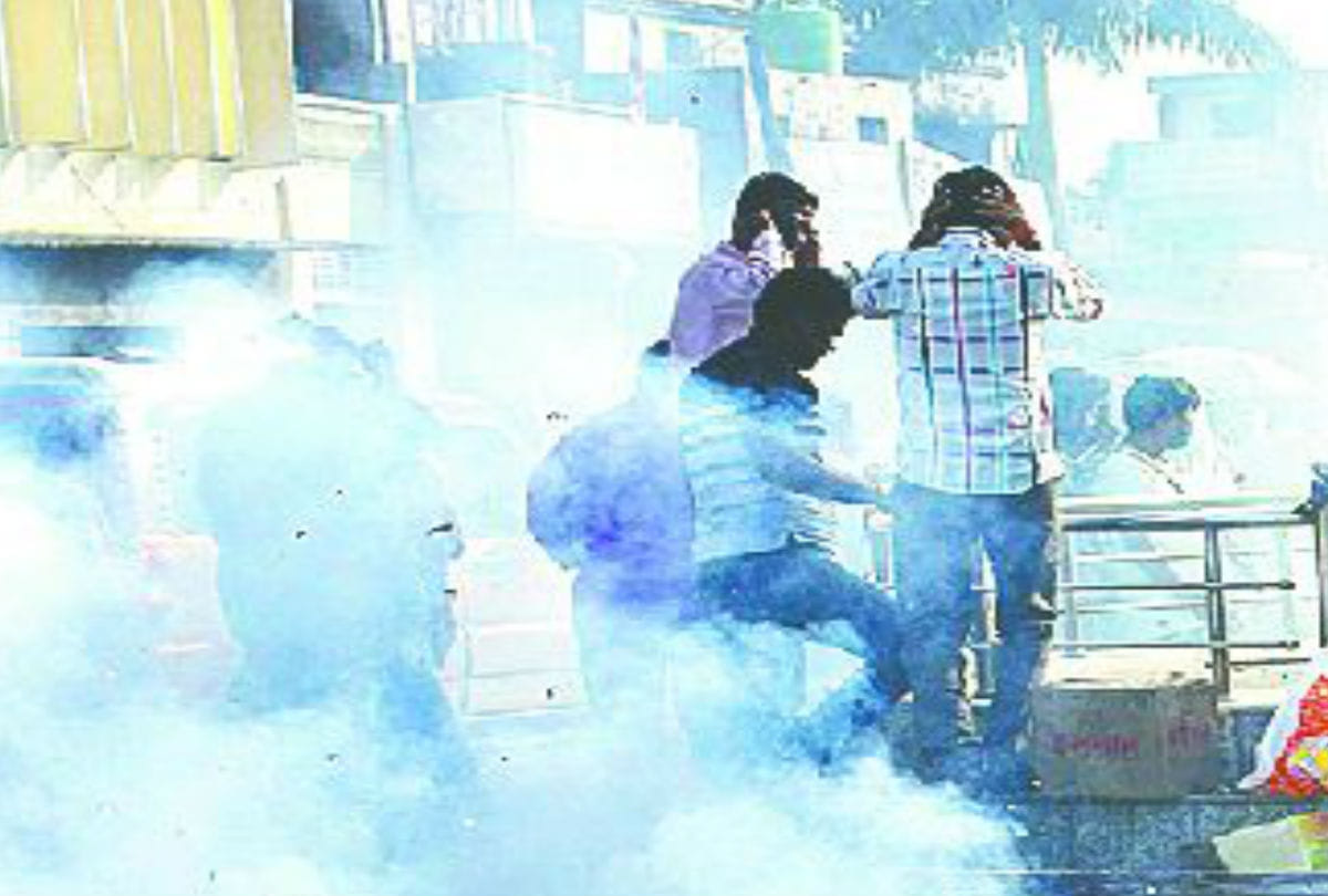 panic after sound of explosion in mainpuri village