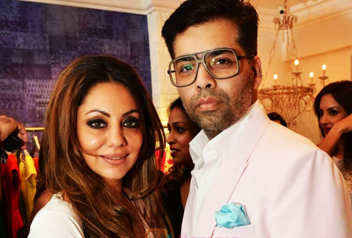 Karan Johar Birthday special when he was Enjoying With Gauri Khan In Swimming Pool