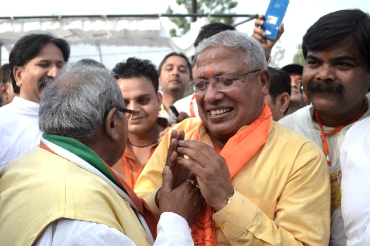 Meerut-Lok Sabha seat: Bjp Rajendra agarwal hat tric, Supporters celebrated victory of Modi