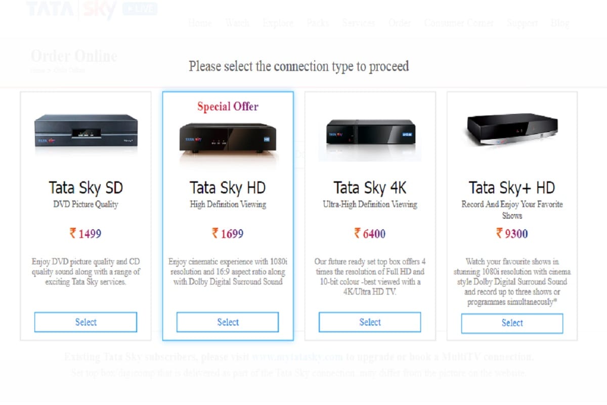 tata sky