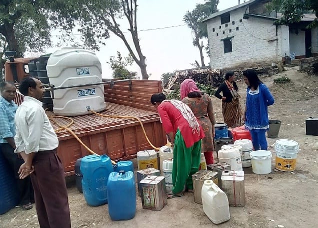 Drinking water crisis deep in the rural areas of the district