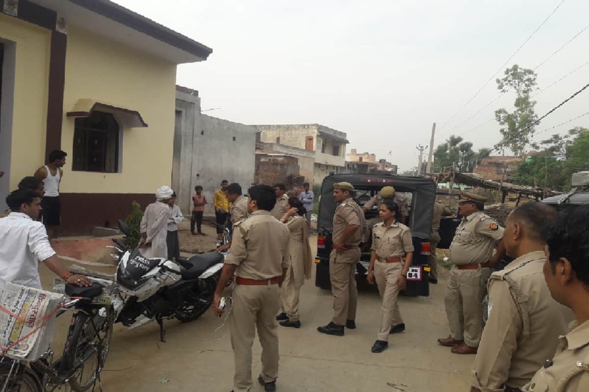 The houses of the boyfriend were set on fire after court marriage in Muzaffarnagar