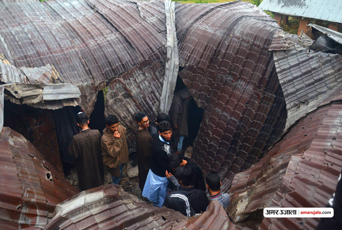encounter pics of militant zakir musa killing in tral pulwama jammu kashmir