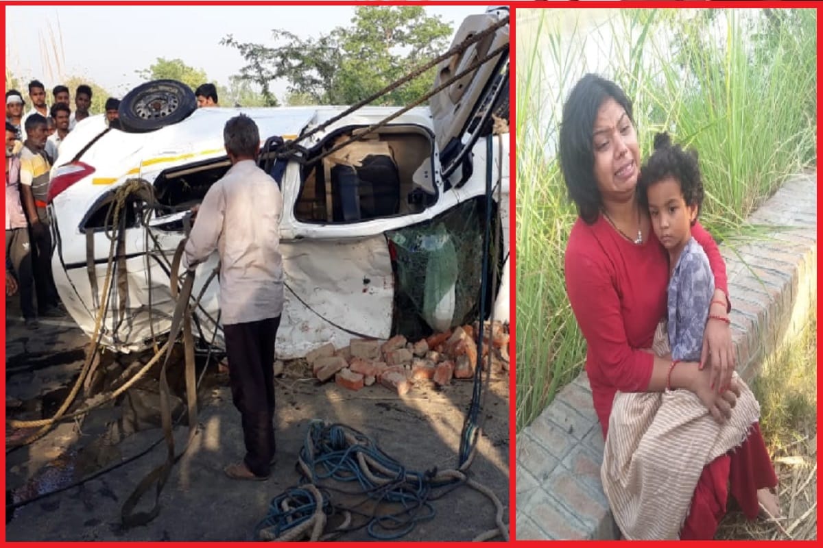 Five family members dies and six injured in car accident at Meerut
