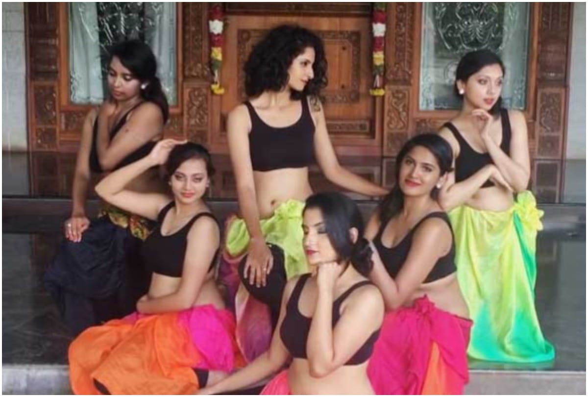 viral video of group dance