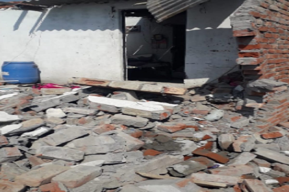 Cylinder burst in a house in Saharanpur and  two women injured