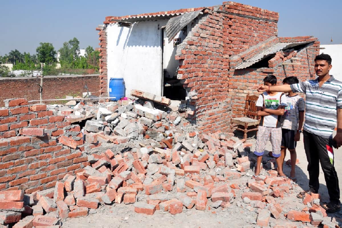 Blast in a house at Saharanpur and one woman dead