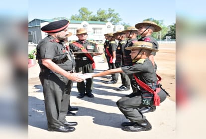 162 Gorkha jawans became an integral part of the Indian Army in solan